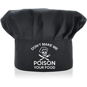 AGMdesign Gorro de chef divertido no me hagas envenenar_1