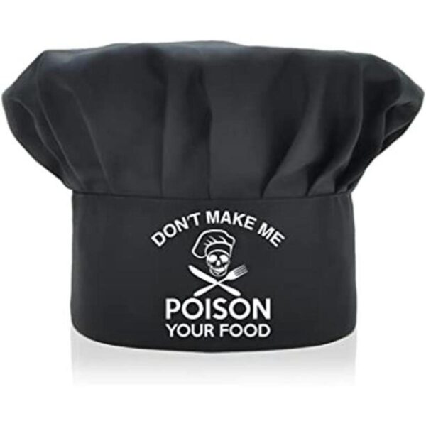 AGMdesign Gorro de chef divertido no me hagas envenenar_1