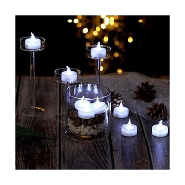 AGPtEK Luces de té con temporizador paquete de 24 velas_6