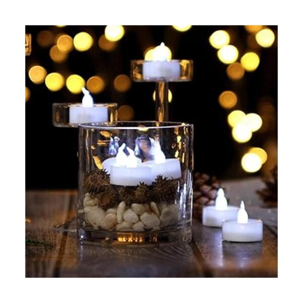 AGPtEK Luces de té con temporizador paquete de 24 velas_2