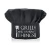 AGMdesign Sombrero de chef divertido I Grill and I Know_1