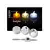 AGPtEK Luces de té con temporizador paquete de 24 velas_4