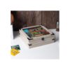 AHUONEL Organizador de caja de té 9 compartimentos caja_2
