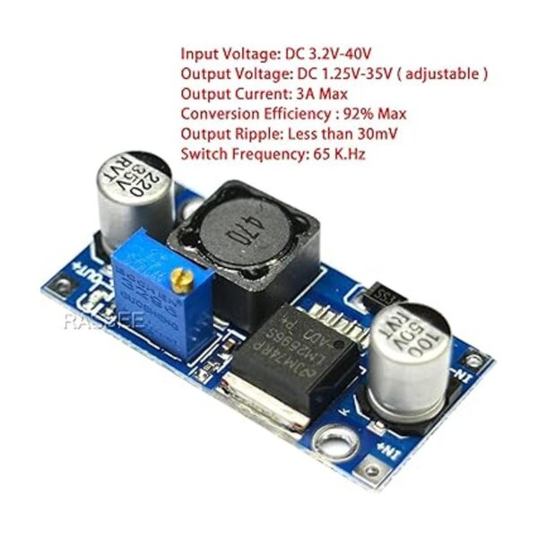 AIHJCNELE Convertidor LM2596 DC a DC Buck Converter