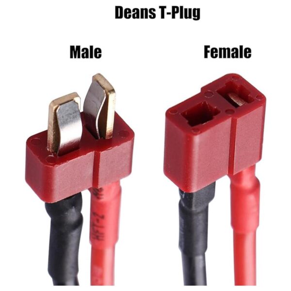 AIMROCK Paquete de 4 adaptadores Deans T para conector_2