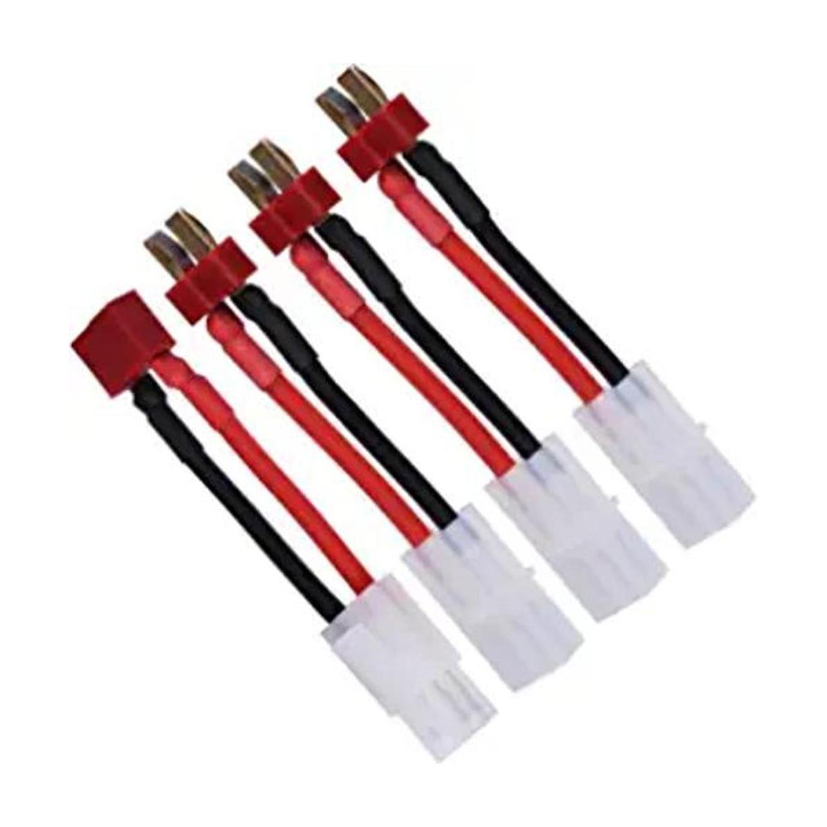 AIMROCK Paquete de 4 adaptadores Deans T para conector