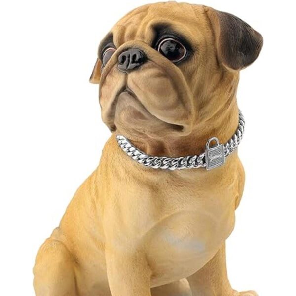 AIYIDI Collar de cadena para perro collar de cadena_5