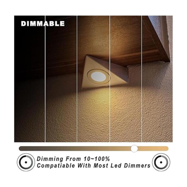 ALIDE Bombillas LED GU10 regulables AC120 V 25 W 35 W_4