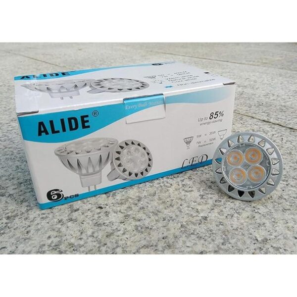 ALIDE MR16 Bombillas LED 5W luz natural color blanco cálido_5