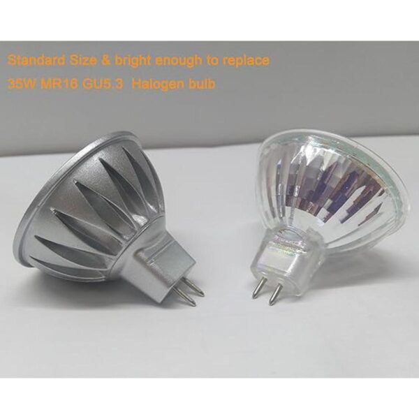 ALIDE MR16 Bombillas LED 5W luz natural color blanco cálido_2
