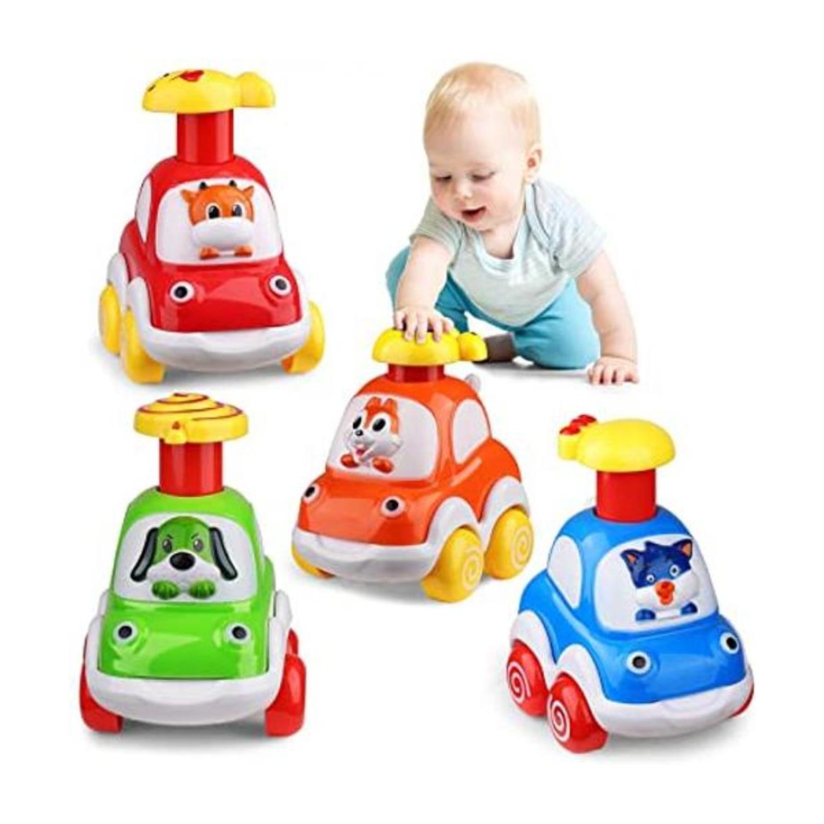 ALASOU Juguetes de coche de animales para niños de 1 2 y