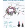ALITOVE 500 piezas WS2811 LED RGB direccionables_2