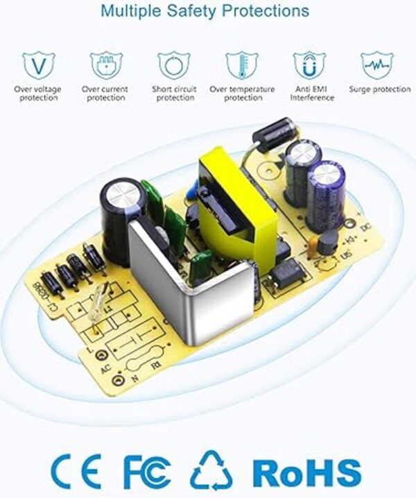 ALITOVE Adaptador de fuente de alimentación CC de 24 V 1A_5