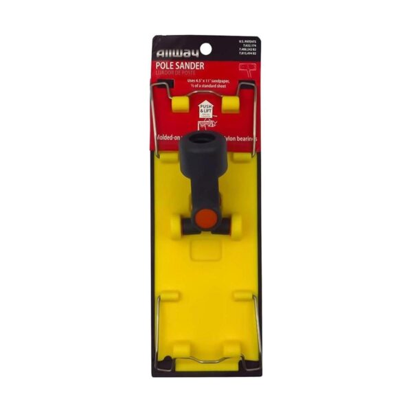 ALLWAY UPS Lijadora de poste de yeso resistente con clips_3