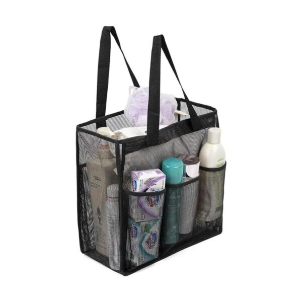 ALYER Bolsa de ducha de malla grande organizador portátil_1
