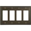 AMERELLE 84R4RB Steps Placa de pared de metal fundido_1