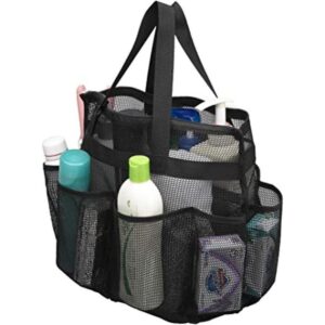 ALYER Gran bolsa de aseo de malla con compartimento