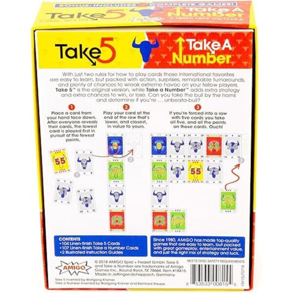 AMIGO Take 5 Two Games in One Versión estadounidense de_2