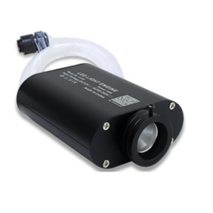 AMKI Kit de luces de cortina de fibra óptica RGBW de 16 W