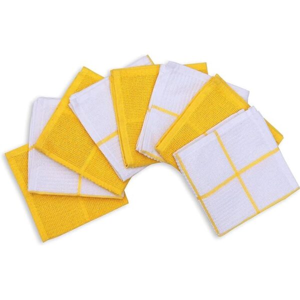 AMOUR INFINI Juego de 8 paños de rizo 12 x 12 pulgadas_2