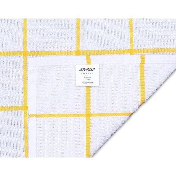 AMOUR INFINI Juego de 8 paños de rizo 12 x 12 pulgadas_5