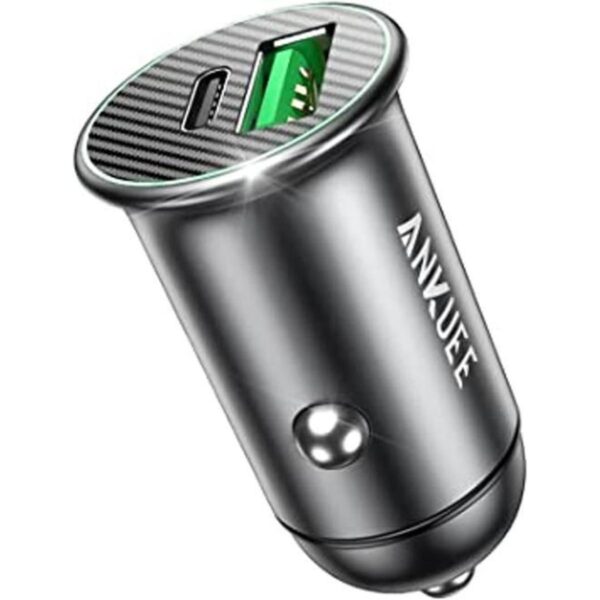 ANKUEE Adaptador de cargador de coche USBC doble puertos_1
