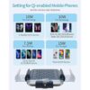 ANPULES Cargador inalámbrico de coche para Galaxy Z Fold_5