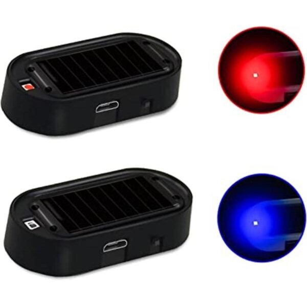 ANKIA 2 luces LED de alarma de coche falsa de energía_1