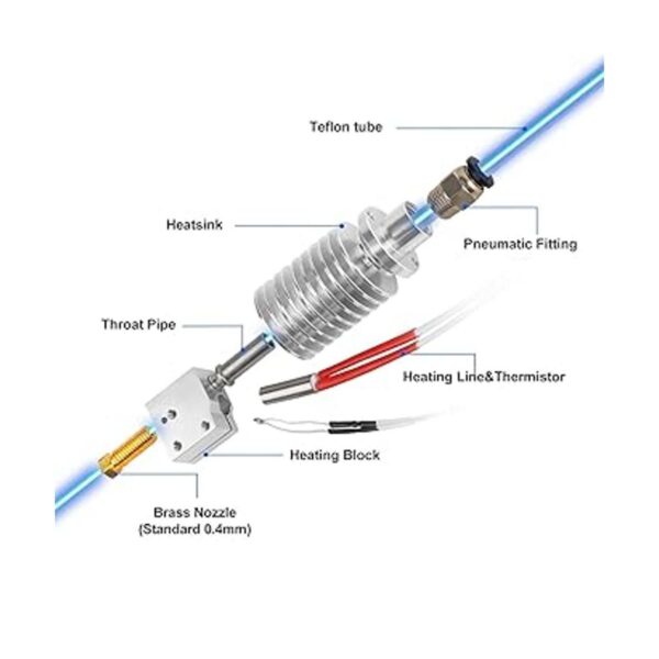 ANYCUBIC Vyper V5 JHead Impresora 3D Hotend 24V Volcano_2