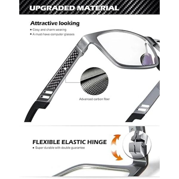 ANYLUV Gafas de bloqueo de luz azul para hombre gafas de_2