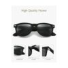 ANRRI Gafas de sol cuadradas clásicas con espejo_3