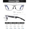 ANYLUV Gafas de bloqueo de luz azul para hombre gafas de_3