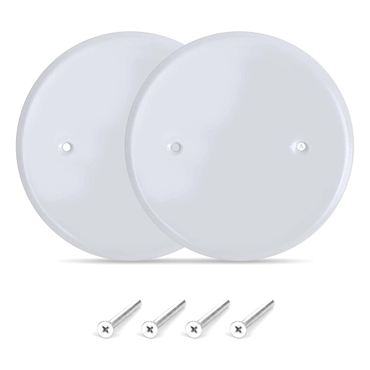 AP12031 Paquete de 2 fundas de techo de metal blanco de 5