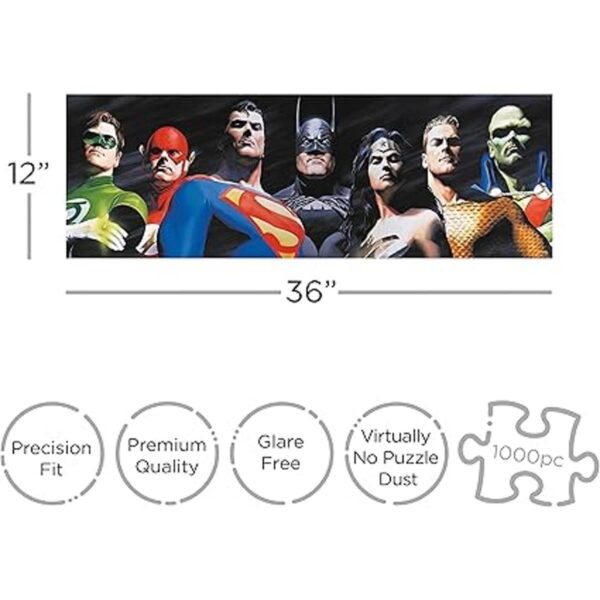 AQUARIUS DC Comics Justice League Puzzle rompecabezas_2