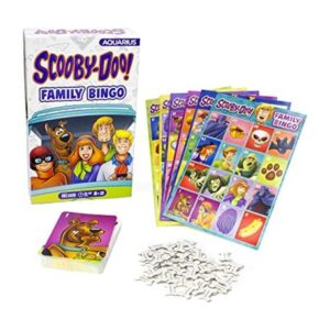 AQUARIUS Juego de bingo familiar ScoobyDoo_1