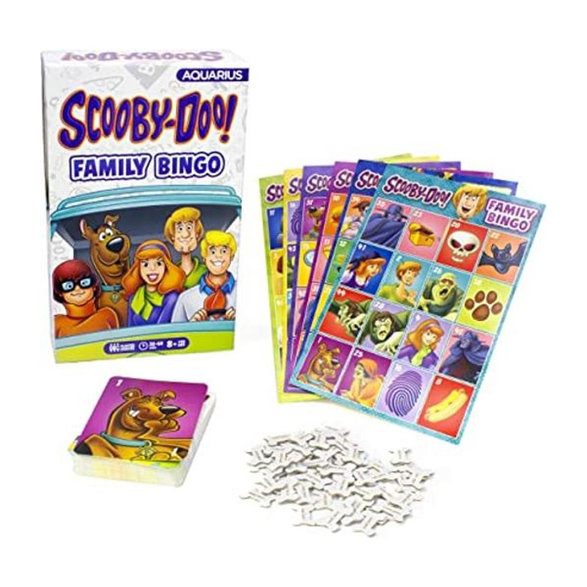 AQUARIUS Juego de bingo familiar ScoobyDoo