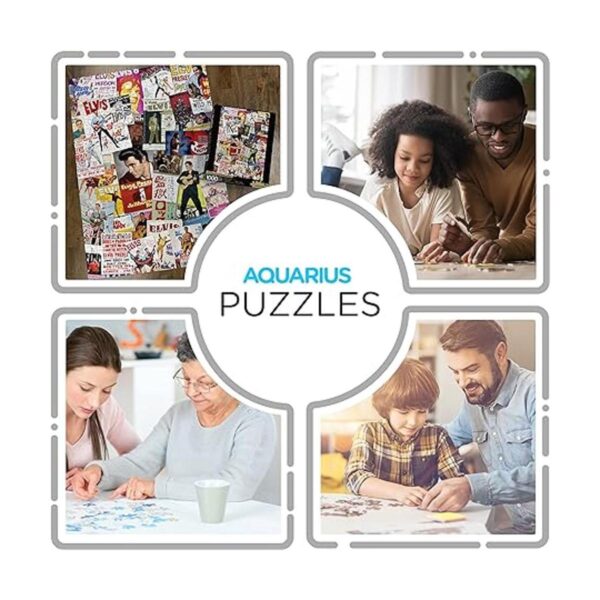 AQUARIUS Elvis Movie Poster Collage Puzzle rompecabezas_4