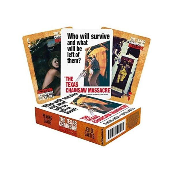 AQUARIUS Texas Chainsaw Masacre Baraja de cartas tamaño_1