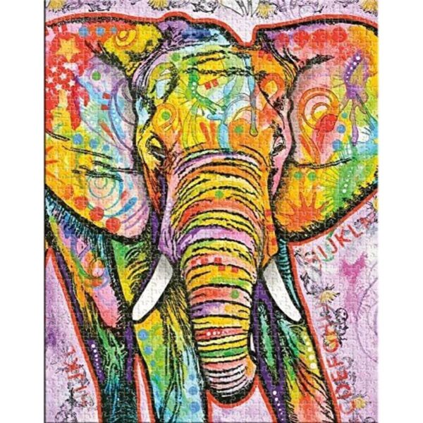 AQUARIUS Dean Russo Puzzle de elefante rompecabezas de_2