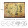 AQUARIUS The Hobbit Puzzle de mapa rompecabezas de 1000_2