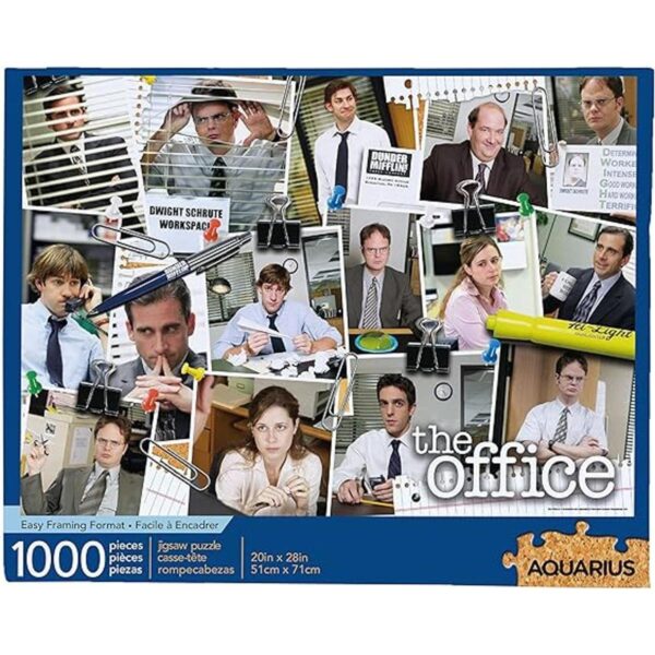 AQUARIUS The Office Cast Collage Puzzle rompecabezas de_1