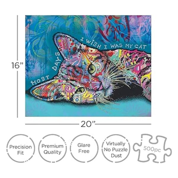 AQUARIUS Dean Russo Rompecabezas para gatos rompecabezas