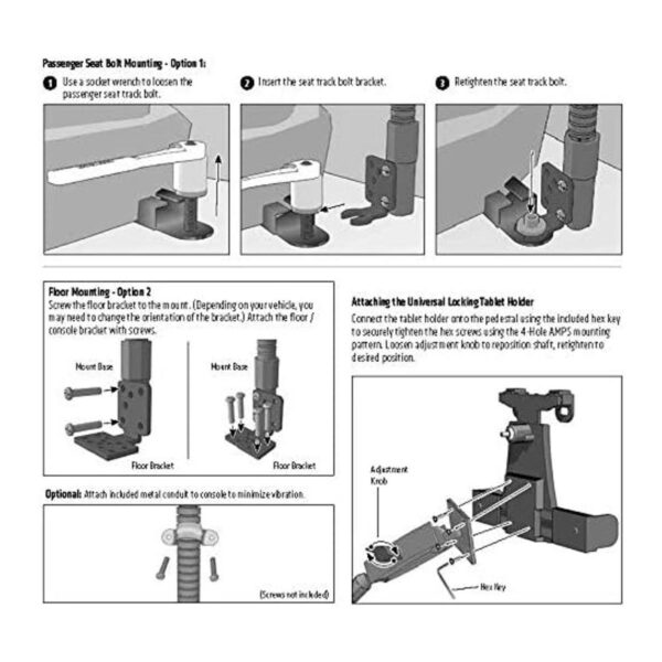 ARKON TAB58825MM Soporte de asiento para tablet o soporte_3