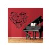 ARTTOP Calcomanías de pared para notas musicales notas