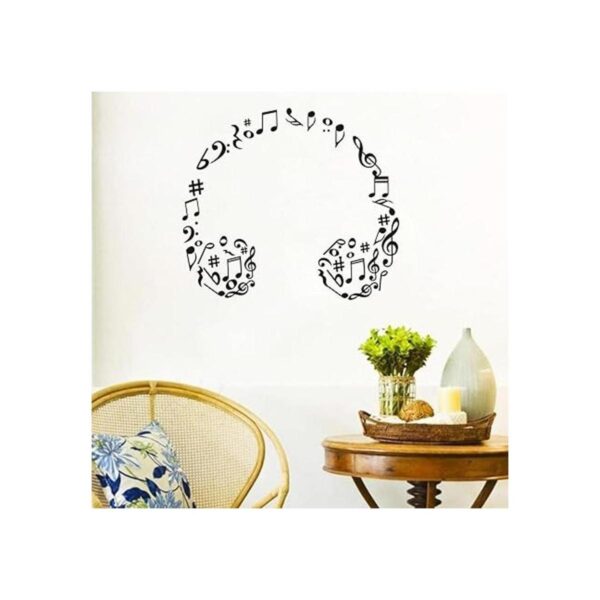 ARTTOP Calcomanías de pared para notas musicales notas
