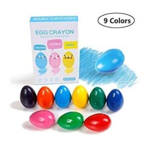 ASIDIY 9 colores para niños Palma Grip Crayones no tóxico_1