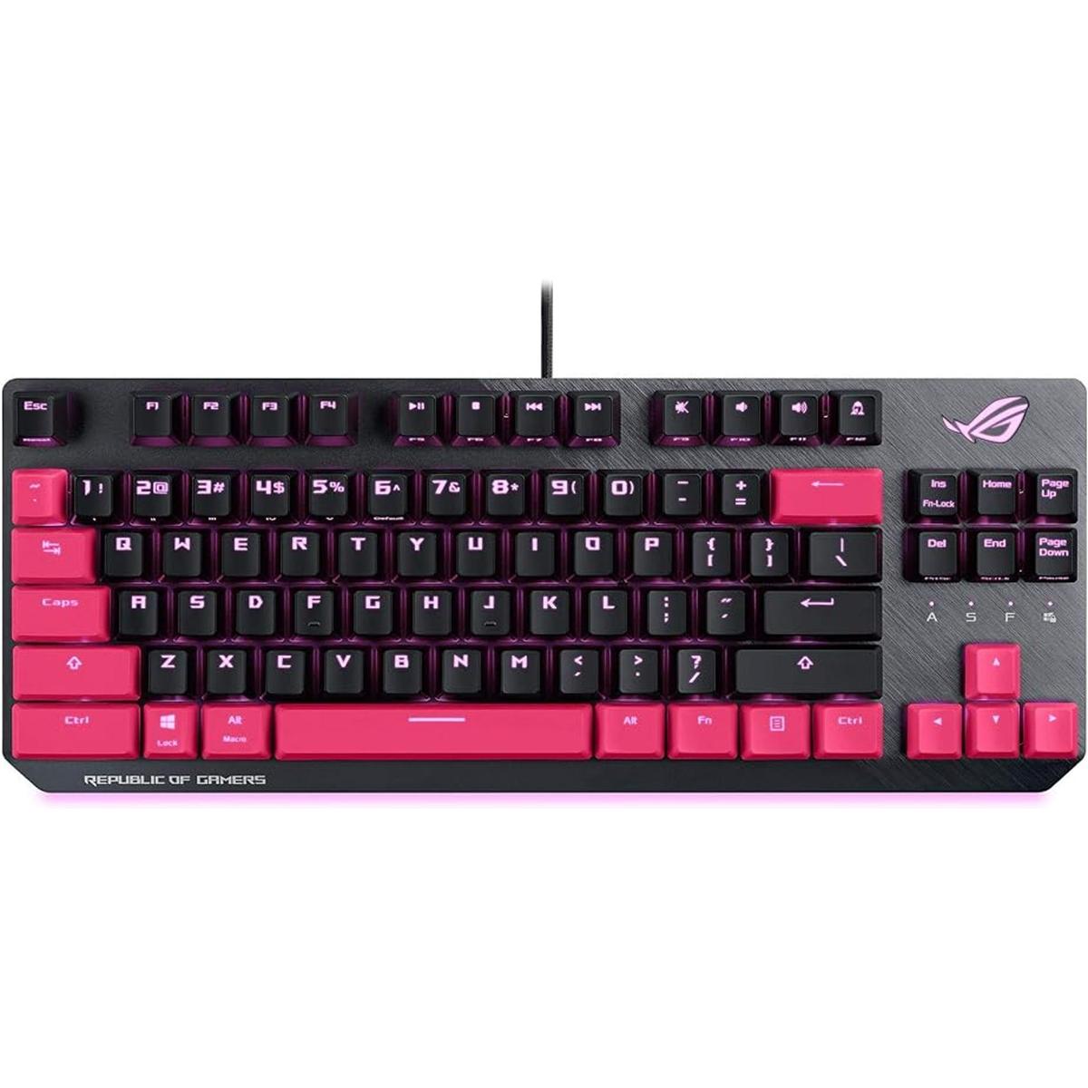 ASUS ROG Strix Scope TKL Electro Punk Teclado mecánico