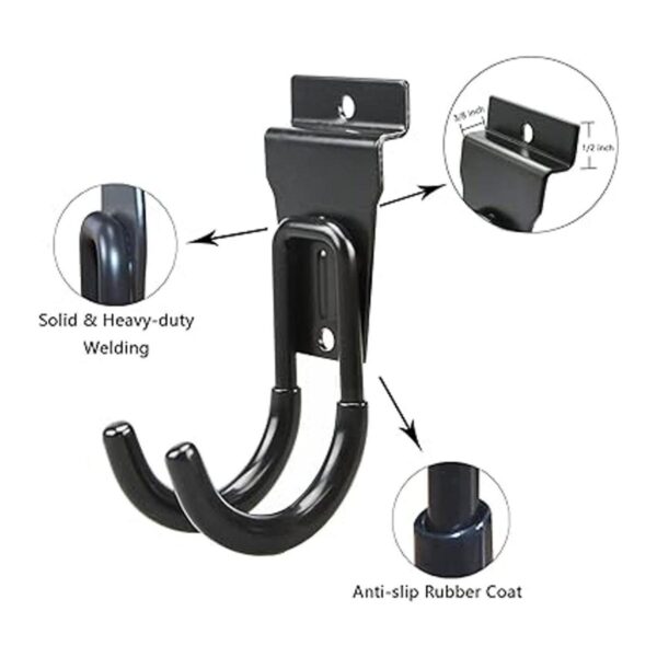 ATOOLA Ganchos Slatwall para garaje accesorios de