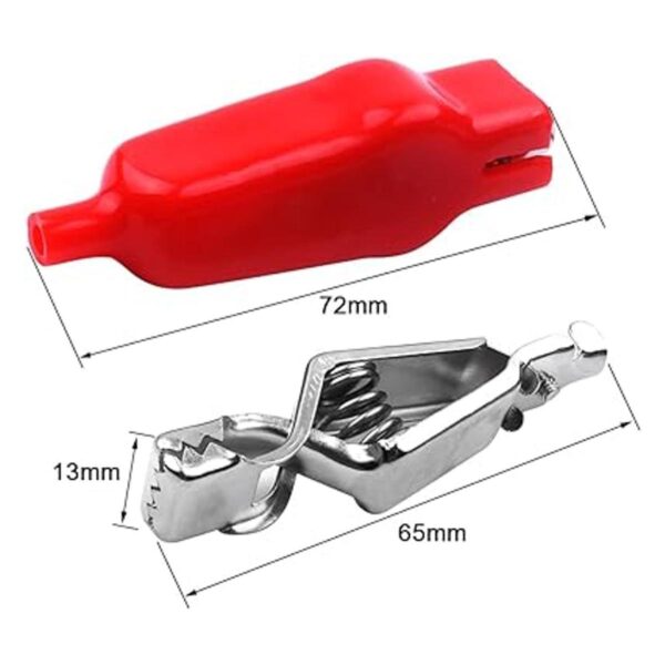 ATOPLEE 10 pares de clips de cocodrilo 20 A abrazadera