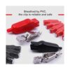 ATOPLEE 10 pares de clips de cocodrilo 20 A abrazadera